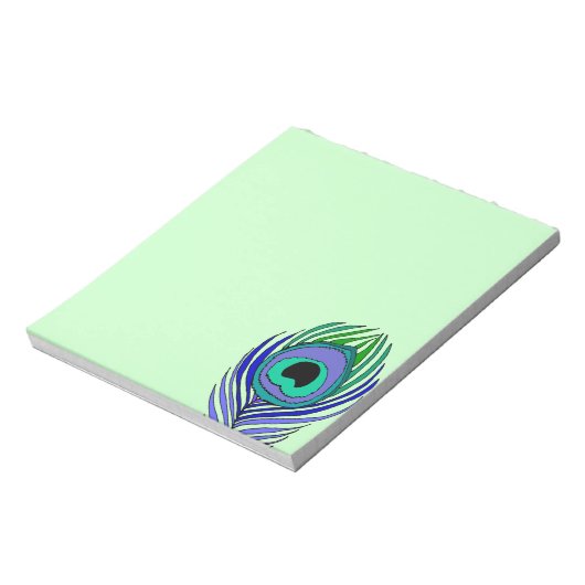 Bloc-notes Peacock Feather (Tourné)