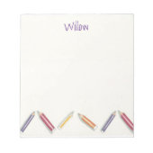 Bloc-notes Pencils personnalisable (Devant)