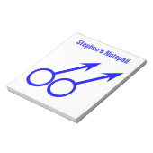 Bloc-notes personnalisable pour amants gays (Tourné)