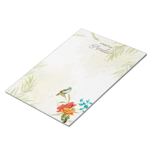 Bloc-notes personnalisé (Incliné)