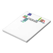 Bloc-notes personnalisé (Tourné)