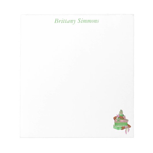 Bloc-notes personnalisé (Devant)