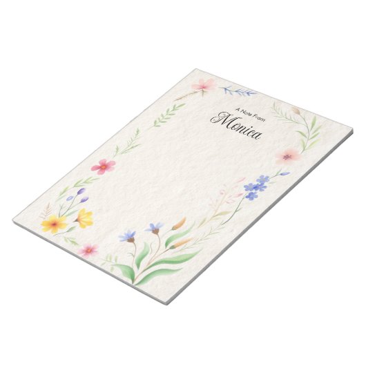 Bloc-notes personnalisé (Incliné)