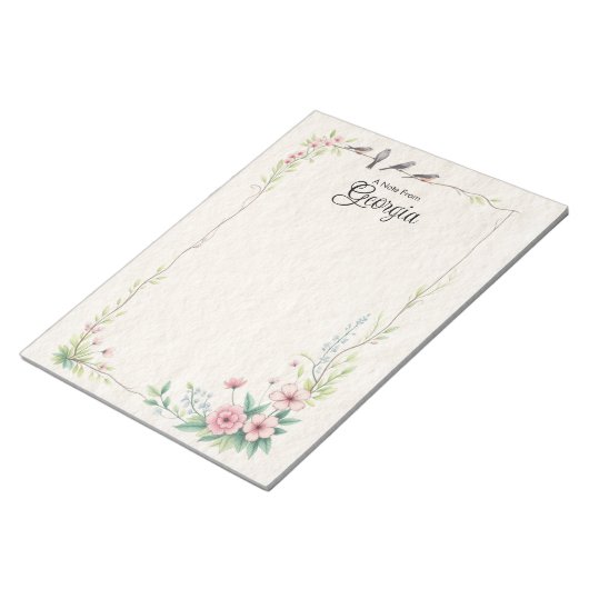 Bloc-notes personnalisé (Incliné)