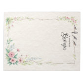 Bloc-notes personnalisé (Devant)