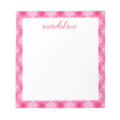 Bloc-notes personnalisé (Devant)