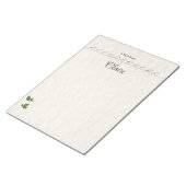 Bloc-notes personnalisé (Incliné)