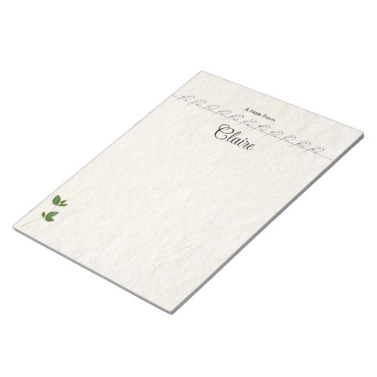 Bloc-notes personnalisé (Incliné)