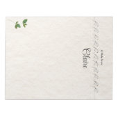 Bloc-notes personnalisé (Devant)