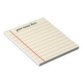 Bloc-notes personnalisé (Incliné)