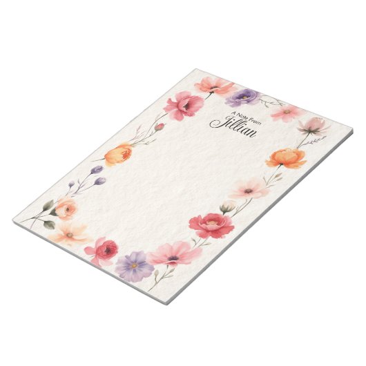 Bloc-notes personnalisé (Incliné)