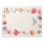 Bloc-notes personnalisé (Devant)