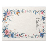 Bloc-notes personnalisé (Devant)