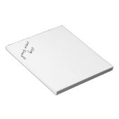 Bloc-notes personnalisé (Incliné)