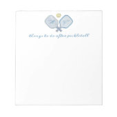 Bloc-notes personnalisé (Devant)