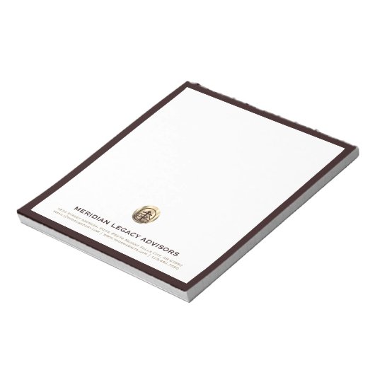 Bloc-notes personnalisé (Tourné)