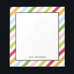 Bloc-notes personnalisé à la diagonale<br><div class="desc">Personnalisez nos blocs-notes modernes pour créer un ajout unique à votre bureau ou créer comme cadeau pour quelqu'un d'autre! Parfait comme cadeaux d'enseignant aussi! Concevoir ©berryberrysweet.com</div>