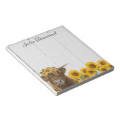 Bloc-notes personnalisé - Accessoires de bureau -  (Incliné)