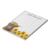 Bloc-notes personnalisé - Accessoires de bureau -  (Tourné)