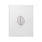 Bloc-notes personnalisé Agate (Tourné)