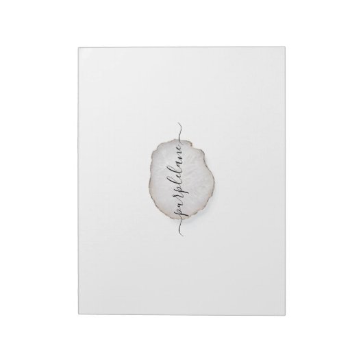 Bloc-notes personnalisé Agate (Tourné)