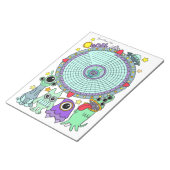 Bloc-notes personnalisé Alien Habit Tracker (Incliné)