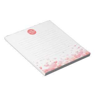 Bloc-notes personnalisé avec logo pour bureau