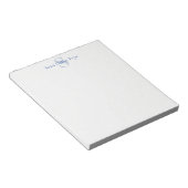 Bloc-notes personnalisé avec monogramme initial pe (Incliné)