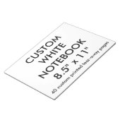 Bloc-notes personnalisé Big 40 Tear-Away Page (Incliné)