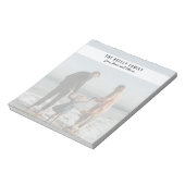 Bloc-notes personnalisé couleur pleine photo (Tourné)