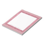 Bloc-notes personnalisé Crystal Rose Gold 5,5 pouc (Tourné)