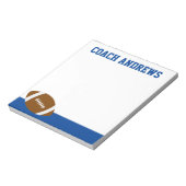 Bloc-notes personnalisé de football de toutes les (Tourné)