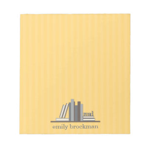 Bloc-notes personnalisé de la bibliothèque