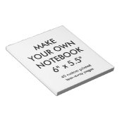 Bloc-notes personnalisé de la page 40 (Incliné)