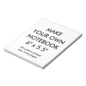 Bloc-notes personnalisé de la page 40 (Tourné)