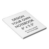 Bloc-notes personnalisé de la page 40 (Incliné)