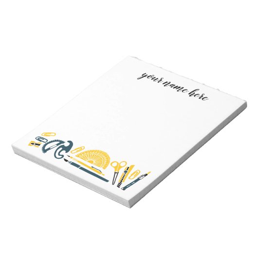 Bloc-notes personnalisé de l'enseignant (Tourné)