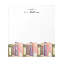 Bloc-notes personnalisé de l'enseignant