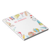 Bloc-notes personnalisé de l'enseignant (Incliné)