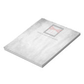 Bloc-notes personnalisé de libellule rose (Tourné)
