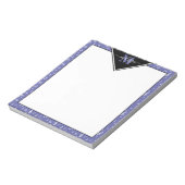 Bloc-notes personnalisé de symboles de musique (Tourné)