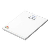 Bloc-notes personnalisé du bureau de l'enseignant (Tourné)