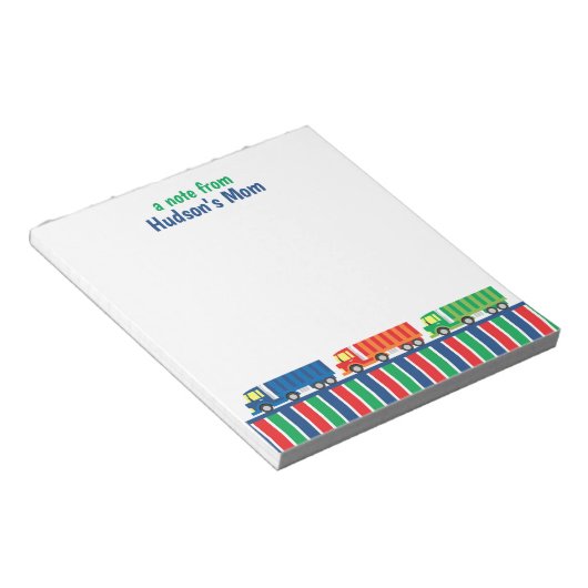 Bloc-notes personnalisé du convoi semi-routier (Incliné)