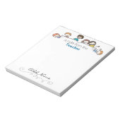 Bloc-notes personnalisé d'un enseignant (Tourné)