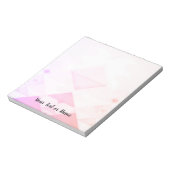 Bloc-notes personnalisé élégant et simple (Tourné)