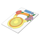 Bloc-notes personnalisé Fitness Habit Tracker (Incliné)