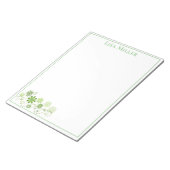 Bloc-notes personnalisé - Floral (Incliné)