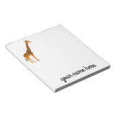 Bloc-notes personnalisé Giraffe (Incliné)