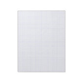 Bloc-notes personnalisé grand format papier quadri (Tourné)