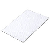 Bloc-notes personnalisé grand format papier quadri (Incliné)
